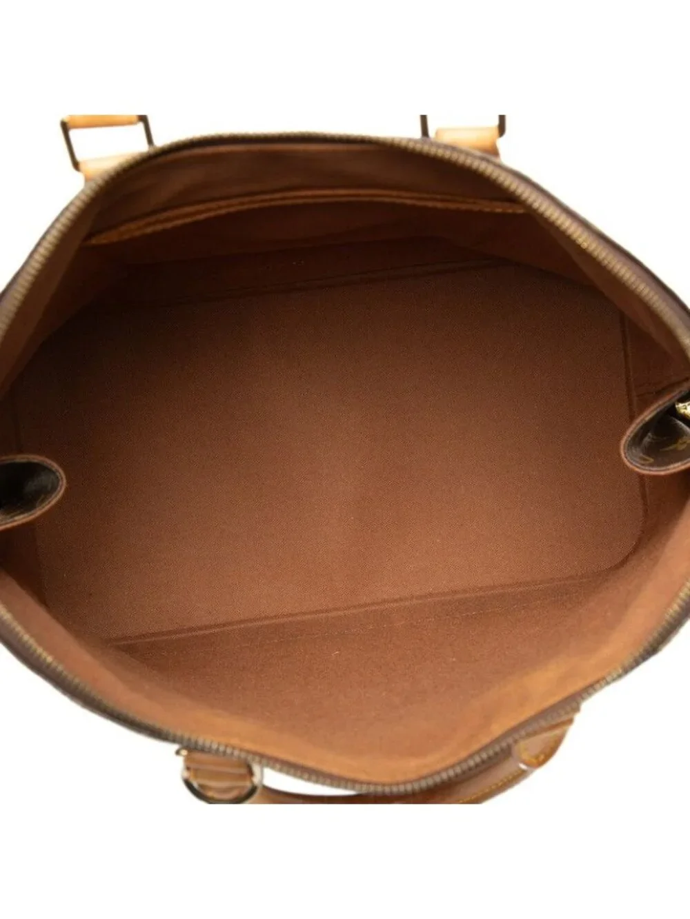 Louis Vuitton Monogram Alma PM 2-Way Shoulder Bag Brown Leather